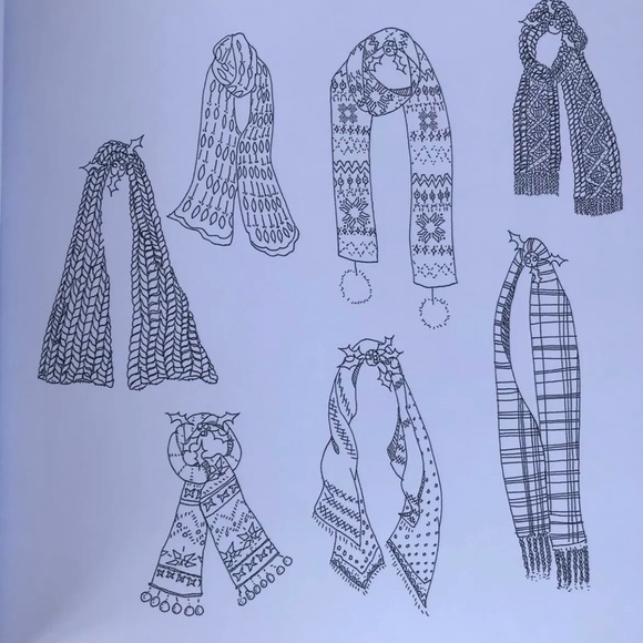 NEW Home for the Holidays: A Hand-Crafted Adult Coloring Book( Paperback) - Picture 4 of 4